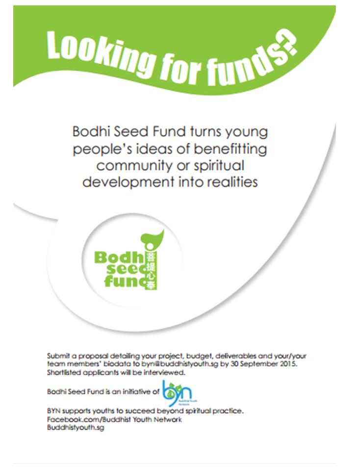 2 weeks left to apply for Bodhi Seed Fund