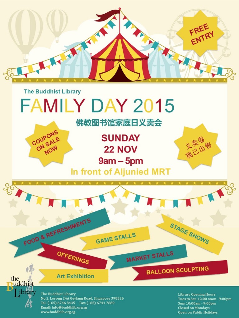 Buddhist Library’s Family Day seeking youth volunteers